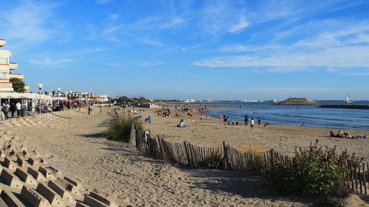 Superbe appart en résidence à 300 m de la plage. La Grande-Motte Exterior foto